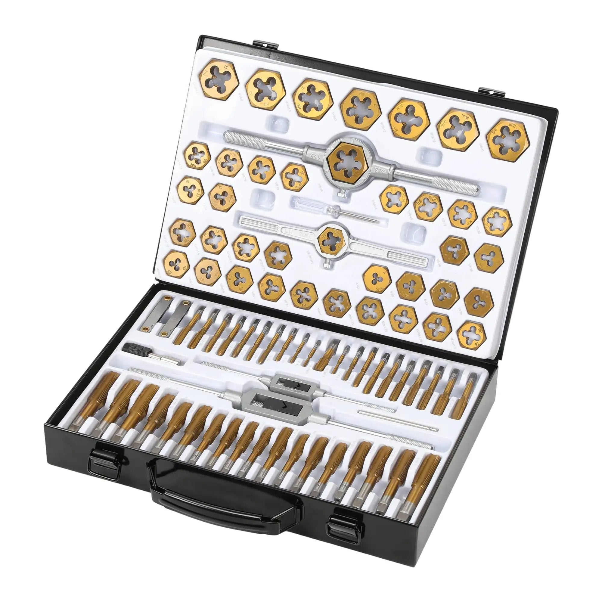 86 Piece Master Tap And Die Kit: Complete SAE/Metric ✓