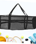 Large Mesh Sports Bag With Dual Straps For Comfortable Carrying For Gym Scuba And Outdoor Activities Holds Basketballs Soccer Balls