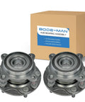 Front Wheel Hub And Bearing Assembly Pair For 2008 2021 Toyota Sequoia 4WD And 2007 2021 Toyota Tundra 4WD with packaging