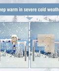 6 Pack Elbow Water Pipe Insulation Tubing With Aluminum Foil For 1 Inch Copper Pipes Heat Retention Foam Sleeve Outdoor Freeze Protection Weatherproof Water Line Insulation Kit demonstrating cold weather protection