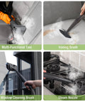 Slick Steam Portable Carpet And Upholstery Cleaner With 16Kpa Pressure, versatile tools for cleaning, including multi-functional tool.