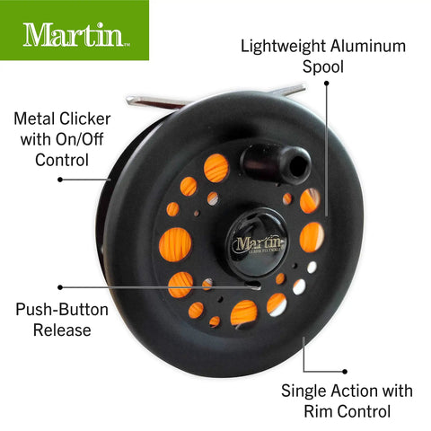All In One Fly Fishing Kit With Eight Foot Five To Six Weight Three Piece Rod Rim Control Reel Pre Spooled With Line