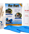 Heavy Duty Wood Repair Kit with Penetrating Epoxy Resin and Wood Filler for Restoring Broken Boards and Deck Planks Using the 48 Oz Set containing filler, resin, hardener, and tools.