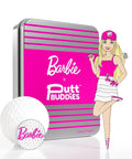 Barbie Chasing Birdies Golf Divot Tool And Ball Marker Set Magnetic Hat Clip Tin Gift For Women Golfers Collectible Barbie