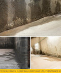 Fast Plug Hydraulic Cement For Masonry Cracks And Leaks, Stops Leaks Instantly, 4 Lb Powder Mix, waterproof seal in concrete walls