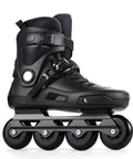 Pro Grade High Performance Inline Skates For Adults And Teens Versatile Speed Skating Black Size 4 To 10, side view