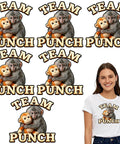 Six Pack Adorable Monkey Hugging Toy DTF Transfers for DIY Tees and Shirts Ready to Press Dope Heat Transfer Stickers on shirt