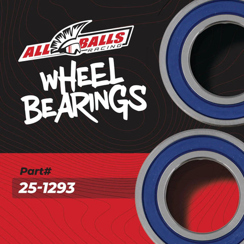 Sturdy Rear Wheel Bearing Set Fits Suzuki King Quad Lta400 500 Cc Atv High Speed Abec 3 Bearings on a display.