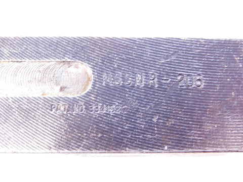 Beefy Pro Grade Lathe Turning Tool Holder With One And A Quarter Inch Shank MSSNR 206 close-up engraving