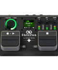 Dual Track Looper Pedal For Guitar Bass Keyboard And Vocals With 128 Loops Storage 4 Looping Modes Color LED Screen