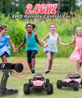 Remote Control Monster Truck For Kids With Crazy Long Battery Life 50 Minute Playtime 1 12 Scale 13 Inch RC trucks and controller