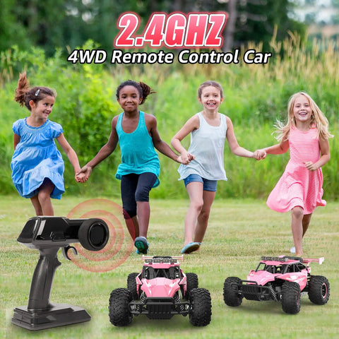 Remote Control Monster Truck For Kids With Crazy Long Battery Life 50 Minute Playtime 1 12 Scale 13 Inch RC trucks and controller