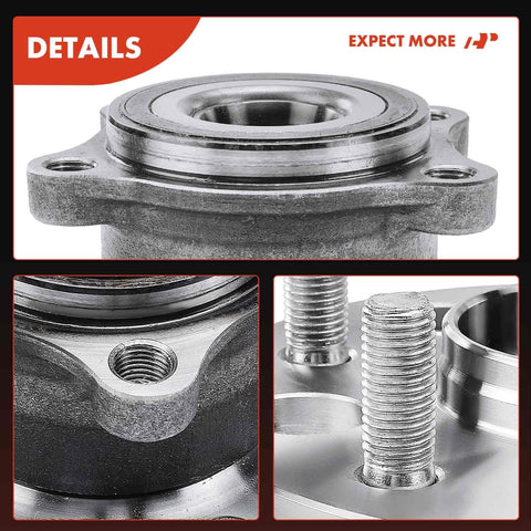 Rear Left And Right Wheel Bearing And Hub Assembly For Toyota Camry 2018 2020 AWD And Toyota RAV4 2019 2021 AWD close-up view