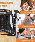 12 In 1 Hammer Multitool For Men EDC Survival Gear Kit displayed with gifting occasions