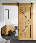 Sliding Barn Door Floor Guide With Adjustable Bottom Rollers, Double Nylon Wheels, Wall Mounted Black Finish, for 1-2 Inch Doors