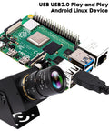 High Speed USB Camera With Global Shutter 90fps 2MP 1920x1200 For Crisp Fast Action connected to Raspberry Pi