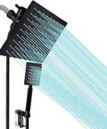 All Metal Rain Shower Head With Handheld Spray, 78 Inch Extra Long Stainless Steel Hose, High Pressure Rainfall Shower Head Combo in use