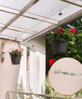 Pack Of Ten Top Shelf M5 Turnbuckle Hooks And Eyes Crafted From Rust Proof 304 Stainless Steel used for hanging planters.