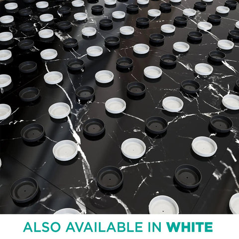 32 Pack Black 1.5 Inch Round Chair Leg Caps For Outdoor Patio Furniture Replace Feet Protect Floors And Make Moving Heavy Chairs Easy With Durable Plastic Glides That Minimize Scratches On Hardwood And Laminate