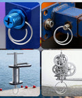 80 Pcs Stainless Steel Cotter Ring Kit With 5 Sizes Durable 316 Stainless Steel Split Rings For Clevis Pins Marine And Trailer Hardware Must Have For Hitch Pin Lock Systems installation examples