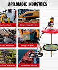 Heavy Duty Pneumatic Grease Pump Kit For 55 Gallon Drums With 50 To 1 Pressure Ratio And Tough Lines for various industries.