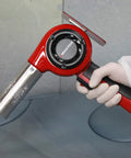 Pro Grade Industrial Heat Gun With High Airflow And Quick Change Plug In Heating Element for 1200F 120V 1740W shown in use
