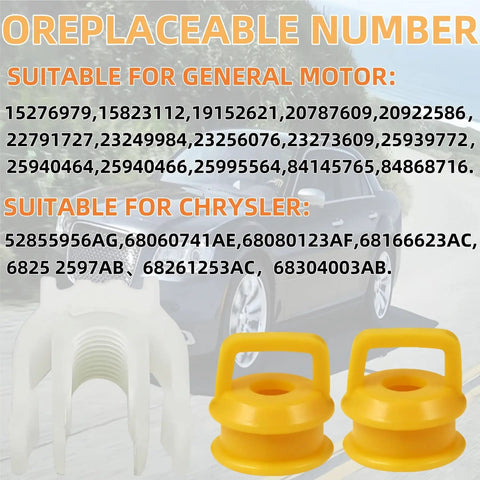 Chevy Silverado Transmission Shifter Linkage Cable Bushing Repair Kit 3 Pc Clip Set For Silverado 1500 2500 3500