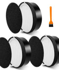 Three Pack Replacement Filter For Levoit LV H132 Air Purifier All In One Filter System With Pre Filter H13 True HEPA Filter And Activated Carbon