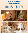 Wireless Control Outlet For Holiday Decor No Fuss Plug And Play With Remote 2 Remotes And 5 Outlets 100 Ft Range 125V