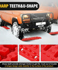 Heavy Duty Off Road Traction Boards With Jack Lift Base For Trucks SUVs Jeeps Tire Recovery Mats For Mud Snow Sand Dunes