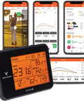 SC300i Portable Golf Launch Monitor And Swing Analyzer With Real Time Shot Data Tracking For Indoor And Outdoor Practice