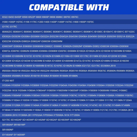 Compatibility chart for Ice Water Level Probe Kit With Harness For Manitowoc Ice Machines I0600 I1400 ID0522A And More