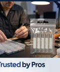 Technician organizing 20 Amp Microwave Fuse 250V Slow Blow Replacement Universal Time Delay Safety Fuse in a workshop setting