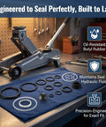 19 Piece 3 Ton Floor Jack Repair Kit With Replacement Springs And Hydraulic Rebuild Parts For Most 3 Ton Jacks DIY Friendly