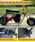 Left Hydraulic Disc Brake Master Cylinder Caliper Assembly For 50cc To 250cc ATVs And Quad Bikes Fits TaoTao Coolster Roketa