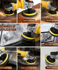5 Inch Wet And Dry Sanding Discs Kit For Angle Grinder With Hook And Loop Backing Pad polishing and grinding various materials