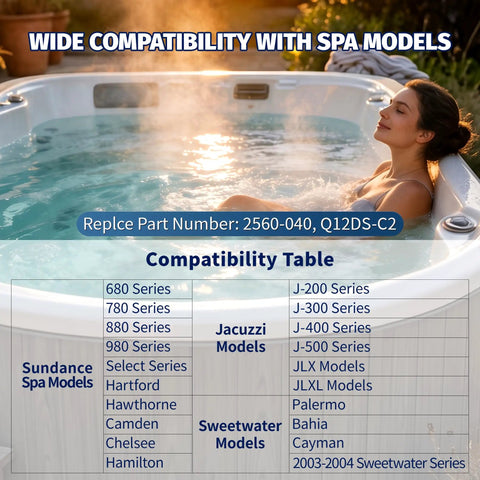 Flow Switch Replacement Part 2560 040 For Hot Tubs Fixes FLO FL1 FL2 Errors With No Sweat Install Reliable Spa Water Flow Sensor Replacement To Get Your Soaking Sessions Back On Track, spa compatibility chart