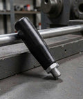 OUNONA 4 Pack Rotational Handwheel With M10x80 Thread Screw Crank Handle Grip for Milling Machine on workbench.