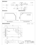 Diagram and specifications for 24V DC Switching Power Supply, 14.6A 350W, 88 Percent Efficient, Beefy Input Range with switch and fan details