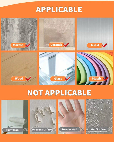 Gotta Keep The Kiddos Safe With These Rock Solid Baby Proof Edge Protectors Featuring Super Thick Air Cushion Rubber Foam Padding Soft High Density Corner Guards Easy Peel And Stick Furniture Armor Sets compatible surfaces chart.