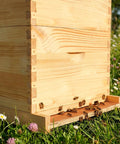 10 Frame Beehive Bottom Board With Entrance Reducer For Langstroth Hives Solid Pine Durable Beekeeping Base in garden