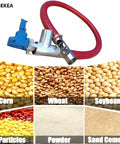 Built Tough Heavy Duty Screw Conveyor Portable Grain Suction Pump With 1500W 2500W Motor and red flexible hose