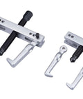 Beefy 20-Piece Multi Purpose Bearing And Pulley Puller Set with drop-forged tools for alternating pulleys and gears.