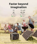 Total Game Changer Portable Extra Battery Packing 1700Wh Capacity And Expands Stations Up To 4730Wh during outdoor cooking and fun.