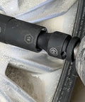 Heavy Duty Double Ended Six Point Impact Flip Socket Set in use on a tire with a power tool