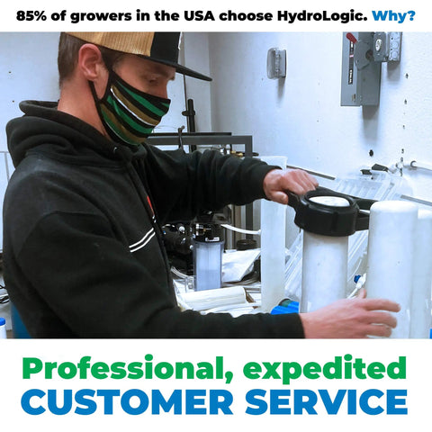 Technician handling Residential Dechlorinator And Sediment Filter System Removes Up To Ninety Nine Percent Chlorine And Ninety Percent Rust Silt And Sediment Filters To Five Microns At Sixty Gallons Per Hour Three Thousand Gallon Filter Capacity For Fresh Tap Water