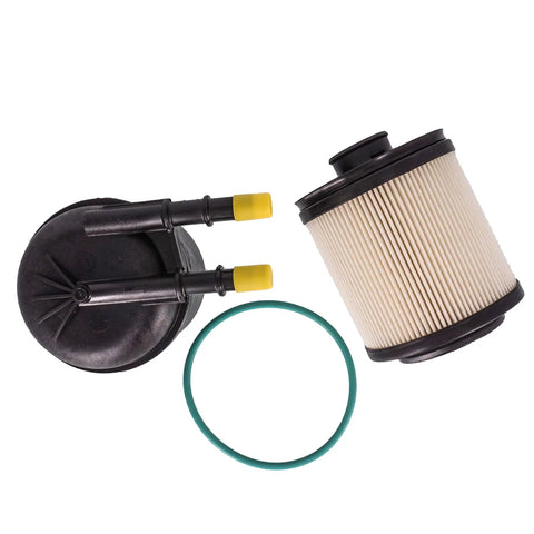 Diesel Fuel Filter Kit With Water Separator And Oil Filter For 2011-2016 Ford 6.7L Powerstroke F250 F350 F450 F550 Includes DFD4615 D6128