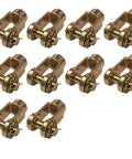 10 Pack Slack Adjuster Clevis Pin Kit For Air Brake Chambers With One Half Inch Pin Push Rod Clevis And Five Eighth Inch Female Thread