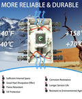 IP66 Waterproof Solar PV DC Quick Disconnect Switch 1000V 64A Heavy Duty Solar Panel Disconnect with temperature ratings and durability features