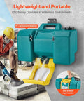 Go To Portable 8 Gallon Eye Wash Station With Two Sprays OSHA Approved And ANSI Z358.1 2014 Compliant wall-mounted unit